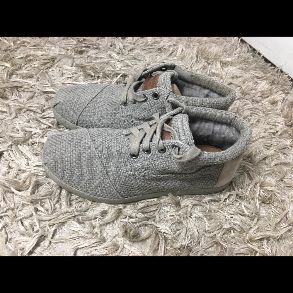 Gray Toms (Women 8.5)